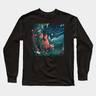 wanderful starry night Long Sleeve T-Shirt